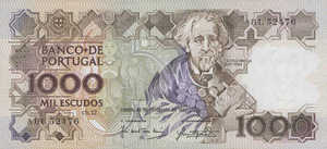 Portugal, 1,000 Escudo, P181c Sign.1