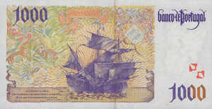 Portugal, 1,000 Escudo, P188a Sign.2