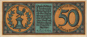 Germany, 50 Pfennig, 1286.1a