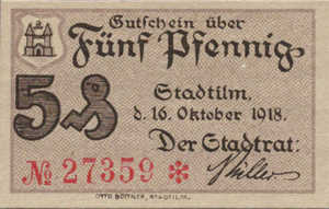 Germany, 5 Pfennig, S97.1a