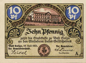 Germany, 10 Pfennig, 1304.1a