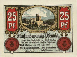 Germany, 25 Pfennig, 1304.1a