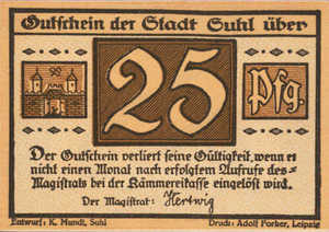 Germany, 25 Pfennig, 1303.1x