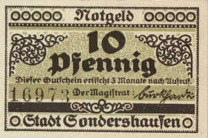 Germany, 10 Pfennig, 1241.1a