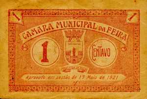 Portugal, 1 Centavo, 211, 888