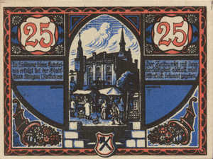 Germany, 25 Pfennig, S124.8a