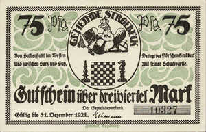 Germany, 75 Pfennig, 1285.1a