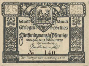 Germany, 25 Pfennig, S124.6a
