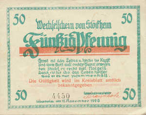 Germany, 50 Pfennig, 1272.1a
