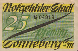 Germany, 25 Pfennig, S88.4b