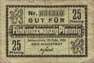 Germany, 25 Pfennig, S131.5a