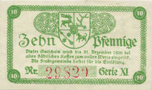 Germany, 10 Pfennig, S90.5a