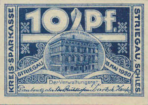 Germany, 10 Pfennig, S125.1