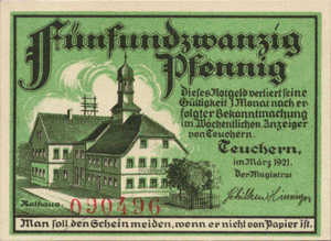 Germany, 25 Pfennig, 1317.1a