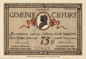 Germany, 75 Pfennig, 1323.1a