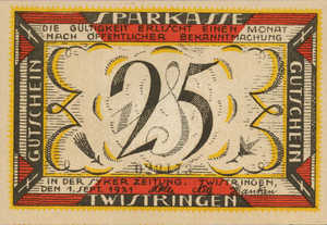 Germany, 25 Pfennig, 1349.1