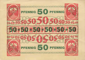 Germany, 50 Pfennig, T16.2c