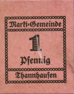 Germany, 1 Pfennig, T8.5a