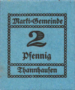 Germany, 2 Pfennig, T8.5b