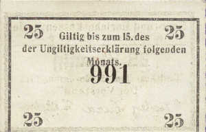 Germany, 25 Pfennig, 