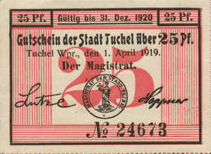 Germany, 25 Pfennig, T29.8b