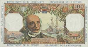 French Antilles, 100 Franc, P10b