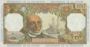 French Antilles, 100 Franc, P10a