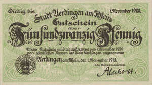 Germany, 25 Pfennig, U4.2
