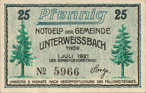 Germany, 25 Pfennig, U9.2e