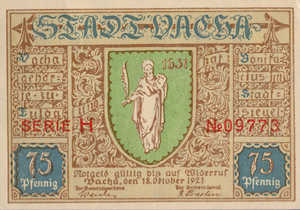 Germany, 75 Pfennig, 1356.1