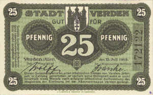 Germany, 25 Pfennig, V3.3a