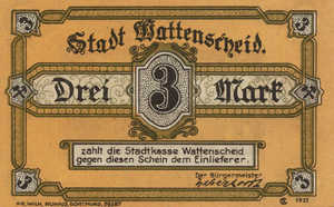 Germany, 3 Mark, 1385.1