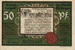 Germany, 50 Pfennig, 1384.1