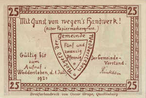 Germany, 25 Pfennig, 1386.2a