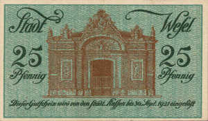 Germany, 25 Pfennig, W31.3a