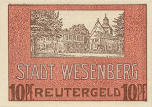 Germany, 10 Pfennig, 1410.2