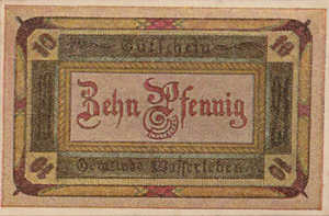 Germany, 10 Pfennig, 1383.1
