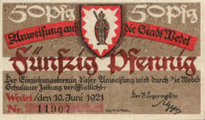 Germany, 50 Pfennig, 1387.1a