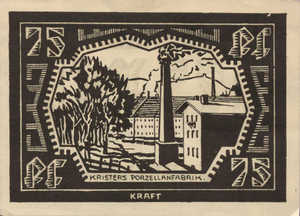 Germany, 75 Pfennig, 1371.25