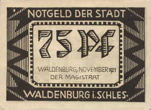 Germany, 75 Pfennig, 1371.25