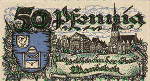 Germany, 50 Pfennig, W8.5b