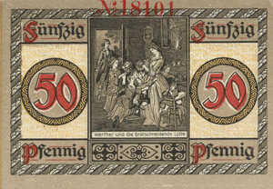 Germany, 50 Pfennig, W36.4c