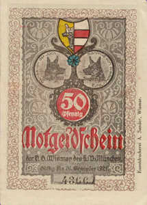 Germany, 50 Pfennig, 1438.1a