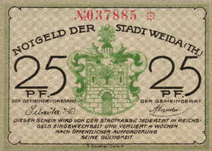 Germany, 25 Pfennig, 1391.1
