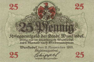 Germany, 25 Pfennig, W66.3b