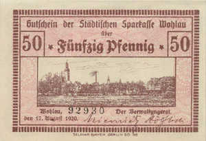Germany, 50 Pfennig, W54.1c