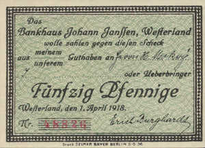 Germany, 50 Pfennig, 7860.110.15