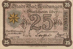 Germany, 25 Pfennig, W43.2b