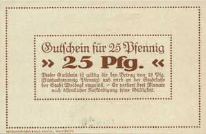 Germany, 25 Pfennig, W55.4b