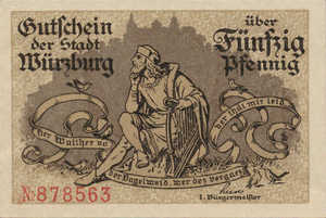 Germany, 50 Pfennig, W65.7